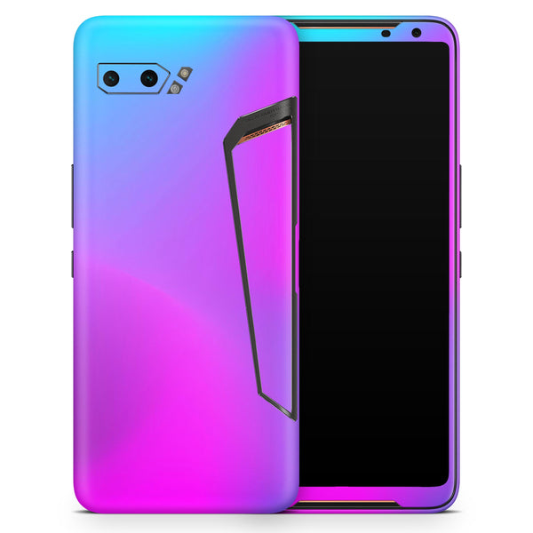 Neon Holographic V1 - Full Body Skin Decal Wrap Kit for Asus Phones