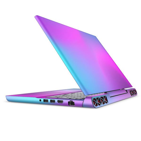 Neon Holographic V1 - Full Body Skin Decal Wrap Kit for the Dell Inspiron 15 7000 Gaming Laptop (2017 Model)