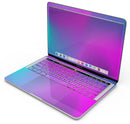 Neon Holographic V1 // Skin Decal Wrap Kit Compatible with the Apple MacBook Pro, Pro with Touch Bar or Air (11, 12, 13, 15 & 16" - All Versions Available)