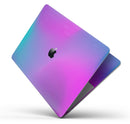 Neon Holographic V1 // Skin Decal Wrap Kit Compatible with the Apple MacBook Pro, Pro with Touch Bar or Air (11, 12, 13, 15 & 16" - All Versions Available)