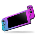Neon Holographic V1 // Skin Decal Wrap Kit for Nintendo Switch Console & Dock, Joy-Cons, Pro Controller, Lite, 3DS XL, 2DS XL, DSi, or Wii - Vinyl Skin Wrap for Nintendo Switch 2, OLED, Lite, Pro Controller, Wii & Classic Handhelds
