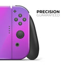 Neon Holographic V1 // Skin Decal Wrap Kit for Nintendo Switch Console & Dock, Joy-Cons, Pro Controller, Lite, 3DS XL, 2DS XL, DSi, or Wii - Vinyl Skin Wrap for Nintendo Switch 2, OLED, Lite, Pro Controller, Wii & Classic Handhelds