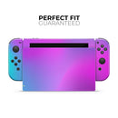 Neon Holographic V1 // Skin Decal Wrap Kit for Nintendo Switch Console & Dock, Joy-Cons, Pro Controller, Lite, 3DS XL, 2DS XL, DSi, or Wii - Vinyl Skin Wrap for Nintendo Switch 2, OLED, Lite, Pro Controller, Wii & Classic Handhelds