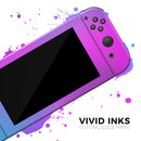 Neon Holographic V1 // Skin Decal Wrap Kit for Nintendo Switch Console & Dock, Joy-Cons, Pro Controller, Lite, 3DS XL, 2DS XL, DSi, or Wii - Vinyl Skin Wrap for Nintendo Switch 2, OLED, Lite, Pro Controller, Wii & Classic Handhelds