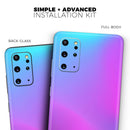 Neon Holographic V1 - Full Body Skin Decal Wrap Kit for Samsung Galaxy Phones