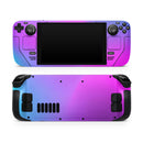 Neon Holographic V1 // Vinyl Skin Wrap for Steam Deck OLED & Steam Deck (LCD) — Soft Matte or Ultra Gloss