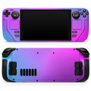 Neon Holographic V1 // Vinyl Skin Wrap for Steam Deck OLED & Steam Deck (LCD) — Soft Matte or Ultra Gloss