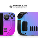 Neon Holographic V1 // Vinyl Skin Wrap for Steam Deck OLED & Steam Deck (LCD) — Soft Matte or Ultra Gloss
