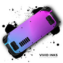 Neon Holographic V1 // Vinyl Skin Wrap for Steam Deck OLED & Steam Deck (LCD) — Soft Matte or Ultra Gloss