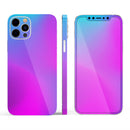 Neon Holographic V1 // Full-Body Skin Decal Wrap Cover for Apple iPhone 15, 14, 13, Pro, Pro Max, Mini, XR, XS, SE (All Models)