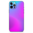 Neon Holographic V1 // Full-Body Skin Decal Wrap Cover for Apple iPhone 15, 14, 13, Pro, Pro Max, Mini, XR, XS, SE (All Models)