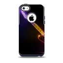 Neon Light Guitar Skin for the iPhone 5c OtterBox Commuter Case