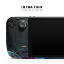 Neon Motion Lights // Full Body Skin Decal Wrap Kit for the Steam Deck handheld gaming computer