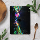 Neon Motion Lights - Full Body Skin Decal for the Apple iPad Pro 12.9", 11", 10.5", 9.7", Air or Mini (All Models Available)