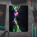 Neon Motion Lights - Full Body Skin Decal for the Apple iPad Pro 12.9", 11", 10.5", 9.7", Air or Mini (All Models Available)