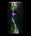 Neon Motion Lights - iPhone XS MAX, XS/X, 8/8+, 7/7+, 5/5S/SE Skin-Kit (All iPhones Available)