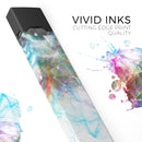 Neon Multi-Colored Paint in Water - Premium Decal Protective Skin-Wrap Sticker compatible with the Juul Labs vaping device