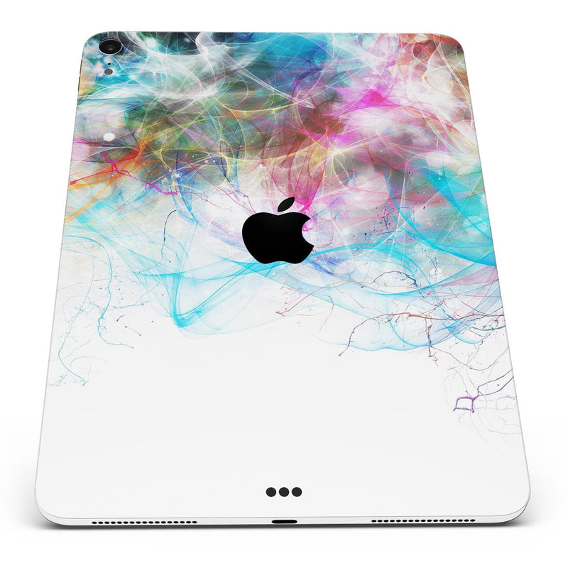 Neon Multi-Colored Paint in Water - Full Body Skin Decal for the Apple iPad Pro 12.9", 11", 10.5", 9.7", Air or Mini (All Models Available)