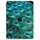 Neon Multiple Peacock - Full Body Skin Decal for the Apple iPad Pro 12.9", 11", 10.5", 9.7", Air or Mini (All Models Available)