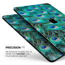 Neon Multiple Peacock - Full Body Skin Decal for the Apple iPad Pro 12.9", 11", 10.5", 9.7", Air or Mini (All Models Available)