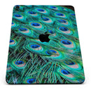 Neon Multiple Peacock - Full Body Skin Decal for the Apple iPad Pro 12.9", 11", 10.5", 9.7", Air or Mini (All Models Available)