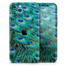 Neon Multiple Peacock - Protective Skin Wrap & Decal – Compatible with iPhone SE to iPhone 17 Pro Max (All Models)