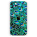 Neon Multiple Peacock - Protective Skin Wrap & Decal – Compatible with iPhone SE to iPhone 17 Pro Max (All Models)