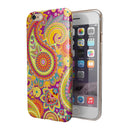 Neon_Orange_Paisley_Pattern_-_iPhone_6s_-_Gold_-_Clear_Rubber_-_Hybrid_Case_-_Shopify_-_V3.jpg