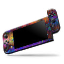 Neon Paint Mixtured Surface // Skin Decal Wrap Kit for Nintendo Switch Console & Dock, Joy-Cons, Pro Controller, Lite, 3DS XL, 2DS XL, DSi, or Wii - Vinyl Skin Wrap for Nintendo Switch 2, OLED, Lite, Pro Controller, Wii & Classic Handhelds