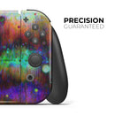 Neon Paint Mixtured Surface // Skin Decal Wrap Kit for Nintendo Switch Console & Dock, Joy-Cons, Pro Controller, Lite, 3DS XL, 2DS XL, DSi, or Wii - Vinyl Skin Wrap for Nintendo Switch 2, OLED, Lite, Pro Controller, Wii & Classic Handhelds