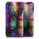 Neon Paint Mixtured Surface - Protective Skin Wrap & Decal – Compatible with iPhone SE to iPhone 17 Pro Max (All Models)
