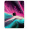 Neon Pink & Green Leaf - Full Body Skin Decal for the Apple iPad Pro 12.9", 11", 10.5", 9.7", Air or Mini (All Models Available)