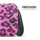 Neon Pink Cheetah Animal Print // Skin Decal Wrap Kit for Nintendo Switch Console & Dock, Joy-Cons, Pro Controller, Lite, 3DS XL, 2DS XL, DSi, or Wii - Vinyl Skin Wrap for Nintendo Switch 2, OLED, Lite, Pro Controller, Wii & Classic Handhelds