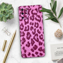 Neon Pink Cheetah Animal Print - Premium Vinyl Skin Decal for Samsung Galaxy S25 Ultra, S24, S23, S22 & All Galaxy S Models
