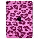 Neon Pink Cheetah Animal Print - Full Body Skin Decal for the Apple iPad Pro 12.9", 11", 10.5", 9.7", Air or Mini (All Models Available)