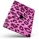 Neon Pink Cheetah Animal Print - Full Body Skin Decal for the Apple iPad Pro 12.9", 11", 10.5", 9.7", Air or Mini (All Models Available)