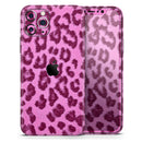 Neon Pink Cheetah Animal Print - Protective Skin Wrap & Decal – Compatible with iPhone SE to iPhone 17 Pro Max (All Models)