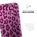 Neon Pink Cheetah Animal Print - Protective Skin Wrap & Decal – Compatible with iPhone SE to iPhone 17 Pro Max (All Models)