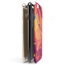Neon Pink and Orange Geometric Shapes iPhone 6/6s or 6/6s Plus 2-Piece Hybrid INK-Fuzed Case