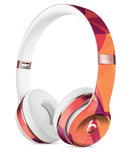 Neon Pink and Orange Geometric Shapes Full-Body Skin Kit for the Beats by Dre Solo 3 Wireless Headphones