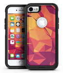 Neon Pink and Orange Geometric Shapes - iPhone 7 or 8 OtterBox Case & Skin Kits