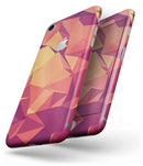 Neon Pink and Orange Geometric Shapes - Skin-kit for the iPhone 8 or 8 Plus