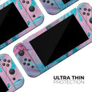 Neon Retro Paint Forest V1 // Skin Decal Wrap Kit for Nintendo Switch Console & Dock, Joy-Cons, Pro Controller, Lite, 3DS XL, 2DS XL, DSi, or Wii - Vinyl Skin Wrap for Nintendo Switch 2, OLED, Lite, Pro Controller, Wii & Classic Handhelds