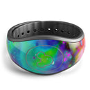 Neon Splatter Universe - Decal Skin Wrap Kit for the Disney Magic Band