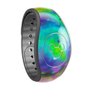 Neon Splatter Universe - Decal Skin Wrap Kit for the Disney Magic Band