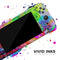 Neon Splatter Universe // Skin Decal Wrap Kit for Nintendo Switch Console & Dock, Joy-Cons, Pro Controller, Lite, 3DS XL, 2DS XL, DSi, or Wii