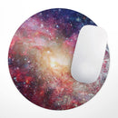 Neon SuperNova Space Explosion// WaterProof Rubber Foam Backed Anti-Slip Mouse Pad for Home Work Office or Gaming Computer Desk