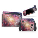 Neon SuperNova Space Explosion // Skin Decal Wrap Kit for Nintendo Switch Console & Dock, Joy-Cons, Pro Controller, Lite, 3DS XL, 2DS XL, DSi, or Wii - Vinyl Skin Wrap for Nintendo Switch 2, OLED, Lite, Pro Controller, Wii & Classic Handhelds