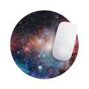 Neon SuperNova Space Explosion V2// WaterProof Rubber Foam Backed Anti-Slip Mouse Pad for Home Work Office or Gaming Computer Desk