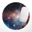 Neon SuperNova Space Explosion V2// WaterProof Rubber Foam Backed Anti-Slip Mouse Pad for Home Work Office or Gaming Computer Desk